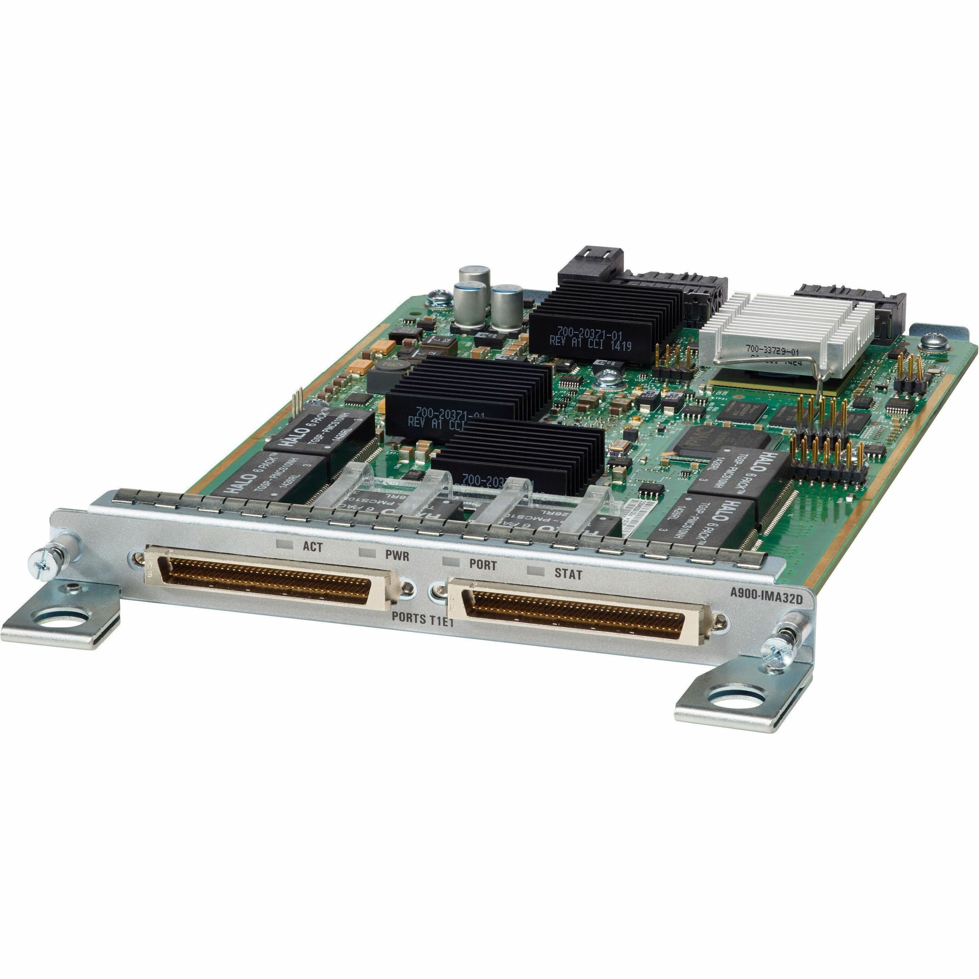 Cisco 32 x T1/E1 Interface Module - For Data Networking - 32 x T1/E1 NetworkFast Ethernet - T1/E1