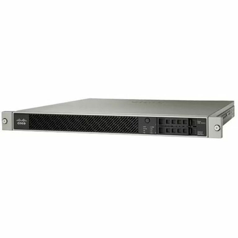 Cisco ASA 5545-X with FirePOWER Services - 8 Port - 10/100/1000Base-T, 1000Base-X - Gigabit Ethernet - DES - 8 x RJ-45 - 6 Total Expansion Slots - 1U - Rack-mountable