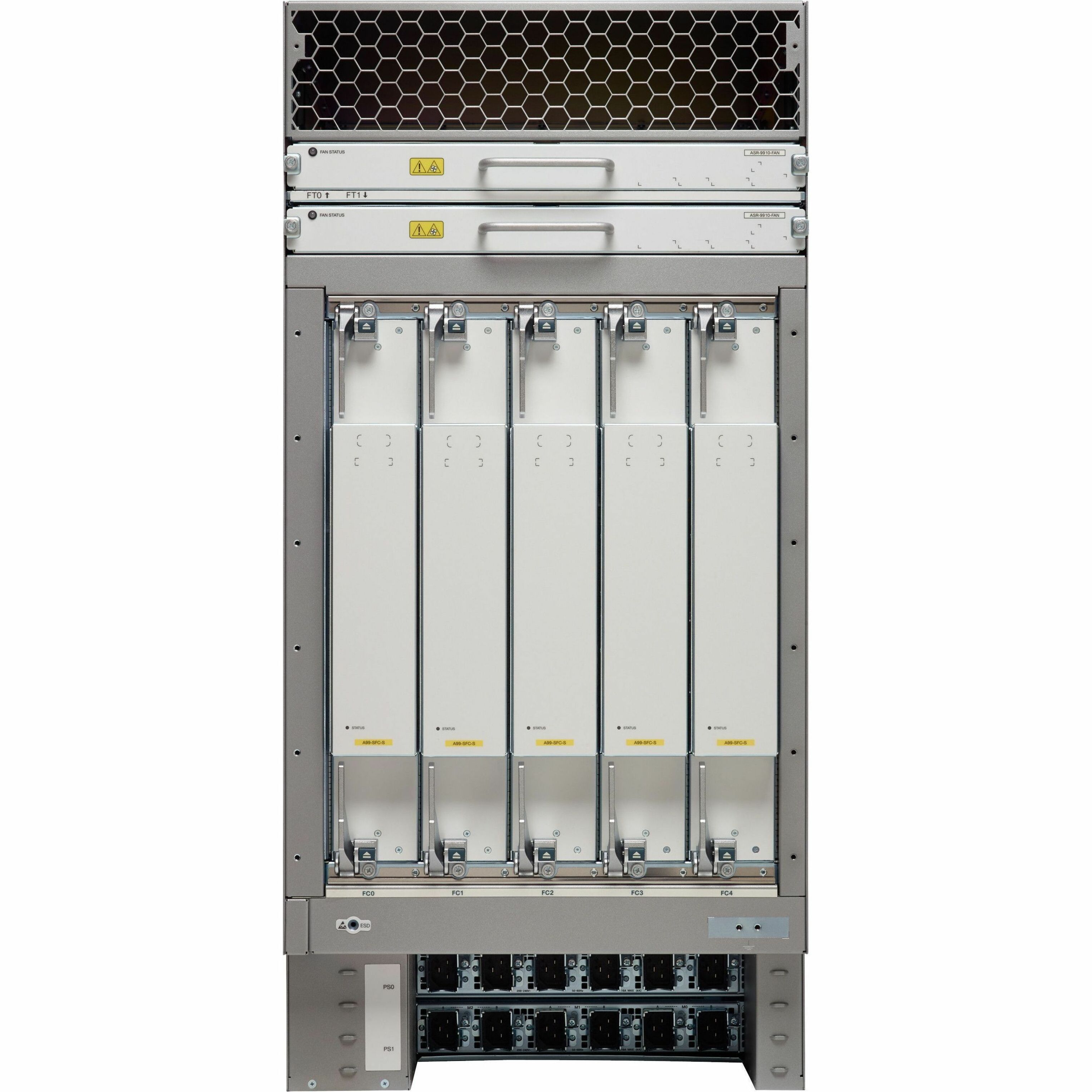Cisco ASR 9910 8 Line Card Slot Chassis - Refurbished - 8 - 1 Year