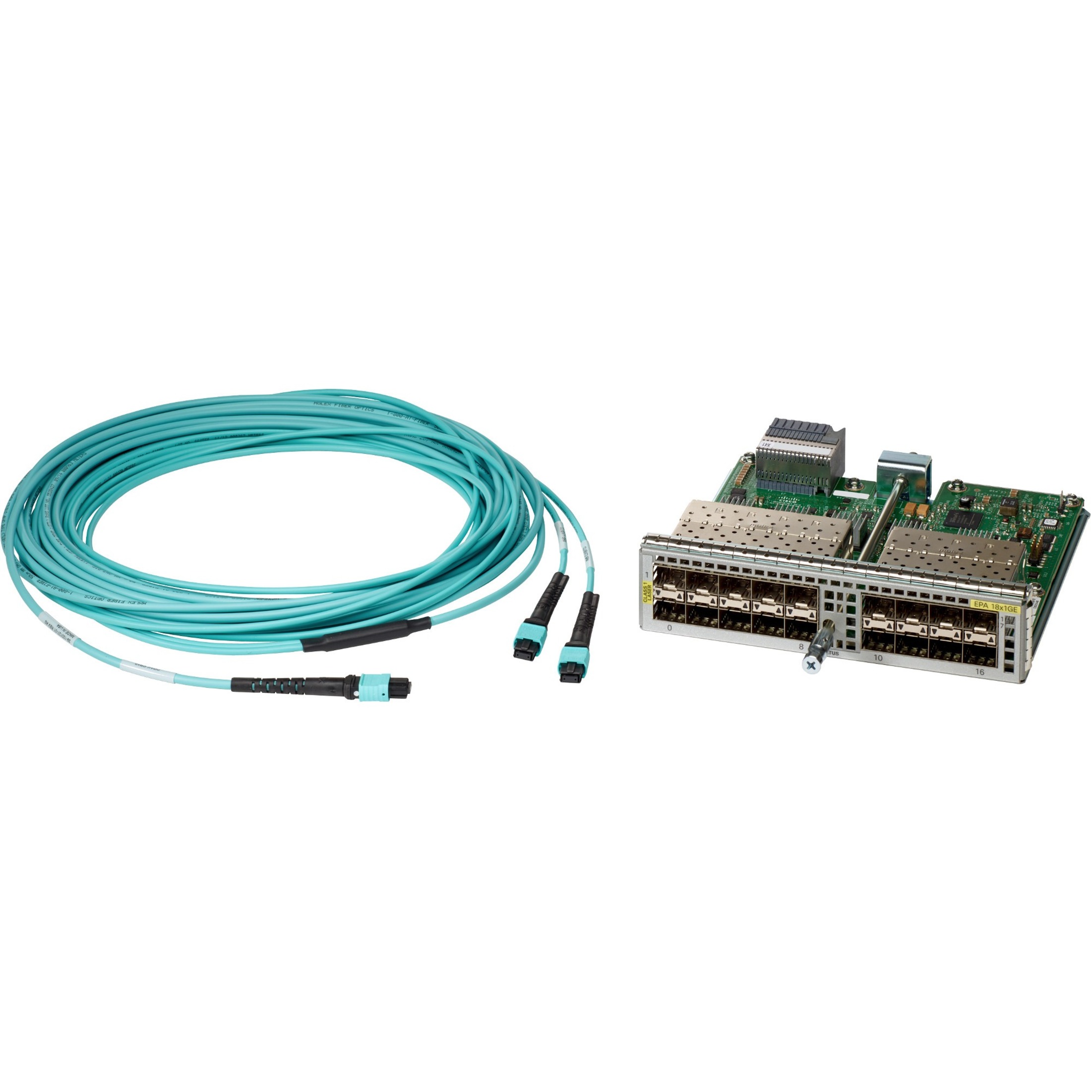 Cisco ASR1000 18x1GE Ethernet Port Adapter - For Optical Network, Data NetworkingOptical FiberGigabit Ethernet - 1000Base-X - 18 x Expansion Slots