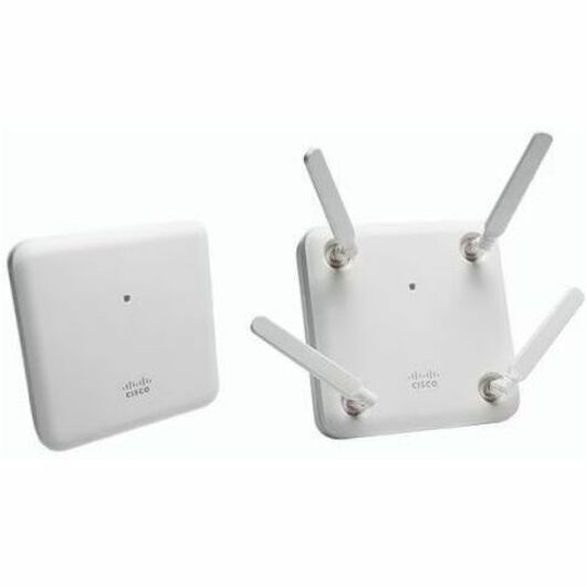 Cisco Aironet 1852E Dual Band Wi-Fi 5 IEEE 802.11ac 1.70 Gbit/s Wireless Access Point - 2.40 GHz, 5 GHz - MIMO Technology - 2 x Network (RJ-45) - Ethernet, Fast Ethernet, Gigabit Ethernet - Wall Mount