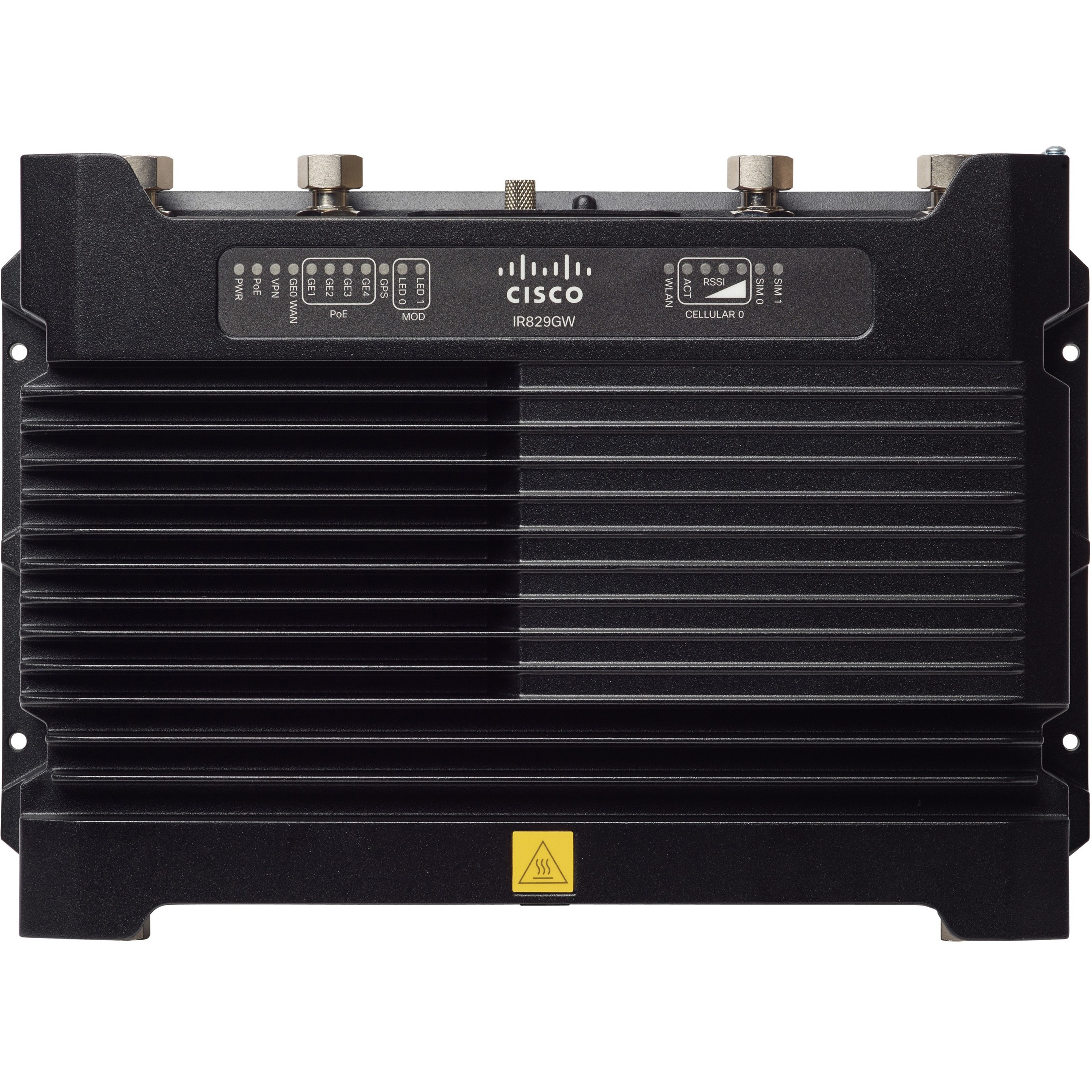 Cisco IR829GW Wi-Fi 4 IEEE 802.11n Cellular Modem/Wireless Router - Refurbished - 4G - LTE 700, LTE 2100, LTE 1700, LTE 1900 - LTE, EVDO - 2.40 GHz ISM Band - 5 GHz UNII Band - 37.50 MB/s Wireless Spe