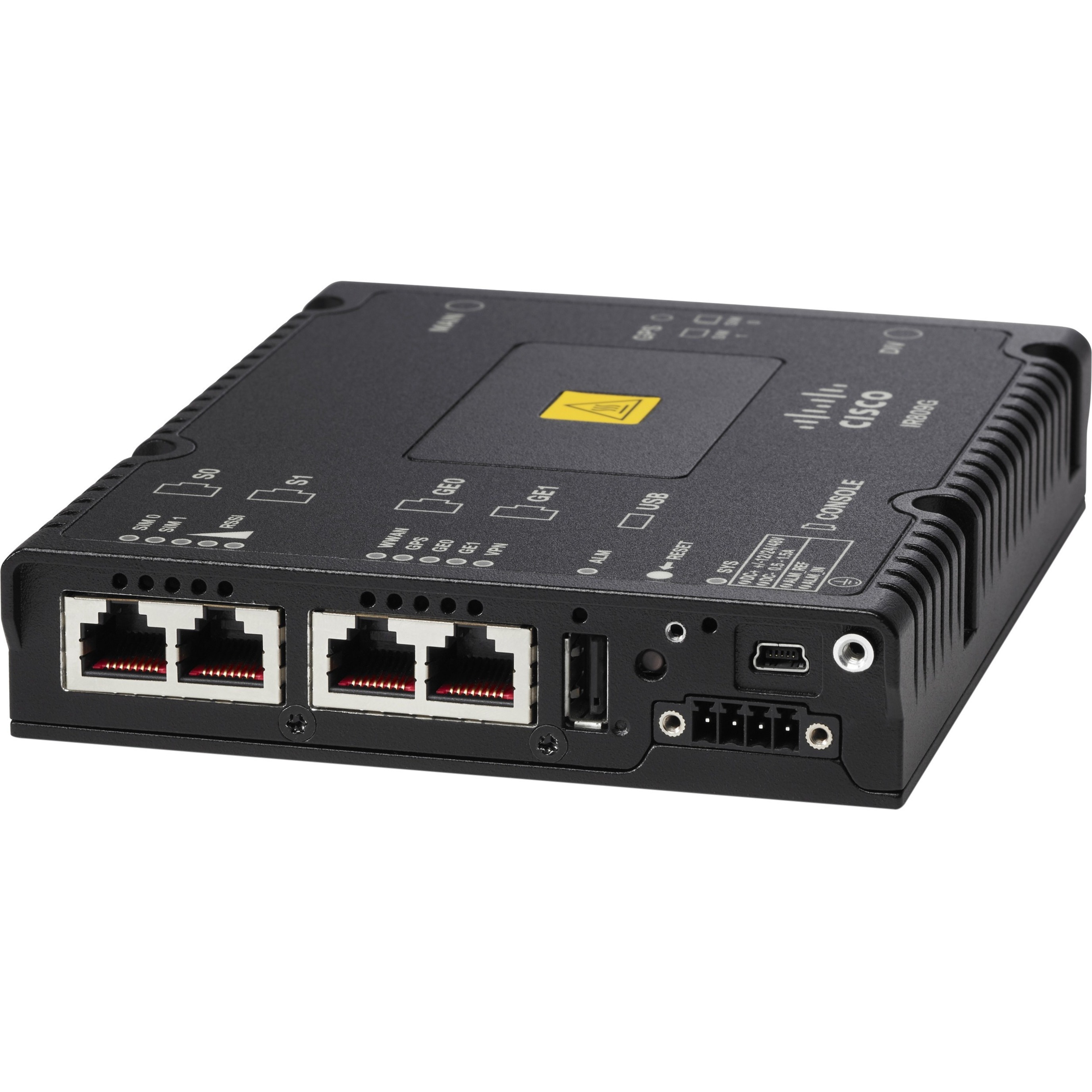 Cisco 809 Cellular Wireless Integrated Services Router - Refurbished - 4G - LTE 700 - LTE, EVDO - 12.50 MB/s Wireless Speed - 2 x Network Port - 2 x Broadband Port - USB - Gigabit Ethernet - VPN Suppo