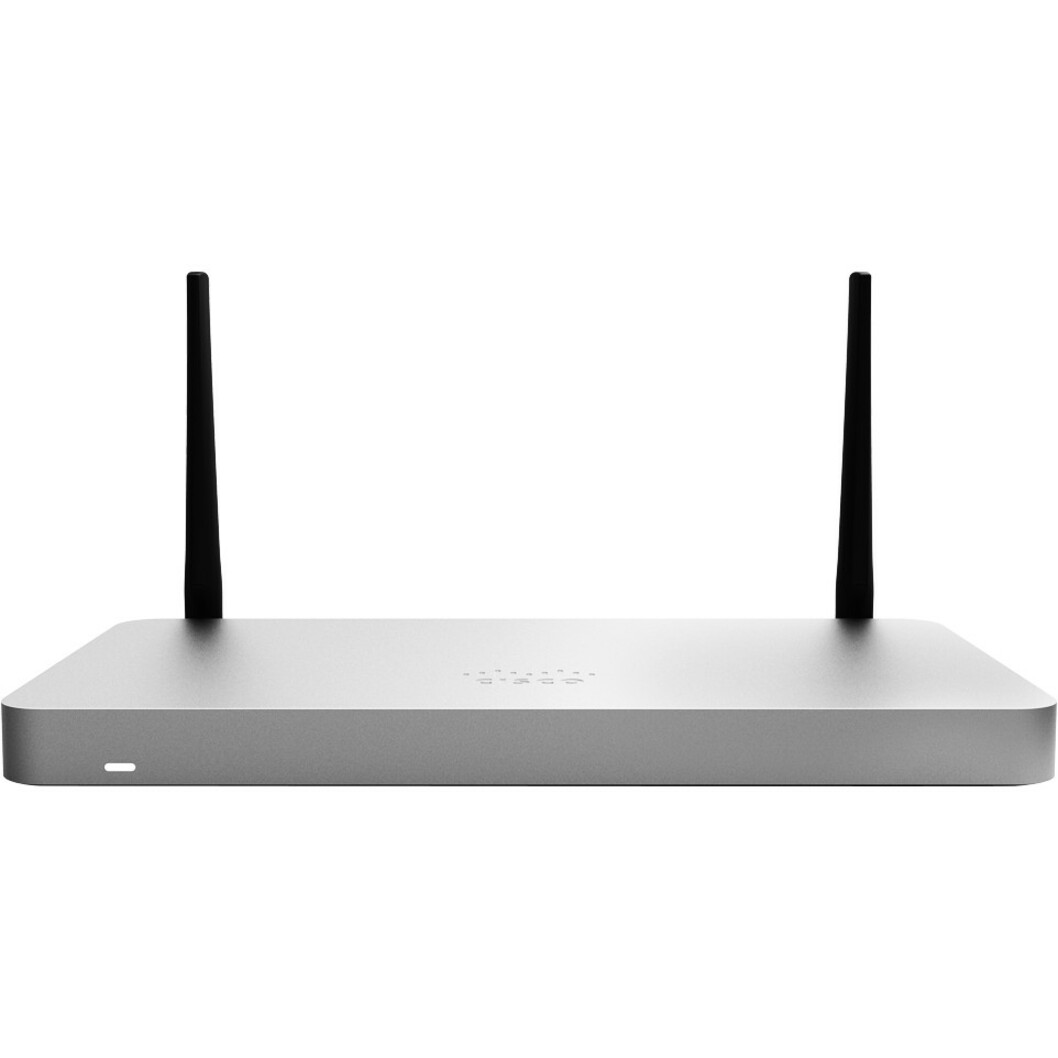 Cisco Meraki MX68CW Wi-Fi 5 IEEE 802.11a/b/g/n/ac 1 SIM Ethernet, Cellular Modem/Wireless Router - 4G - LTE - 2.40 GHz ISM Band - 5 GHz UNII Band(2 x External) - 166.40 MB/s Wireless Speed - 10 x Netw