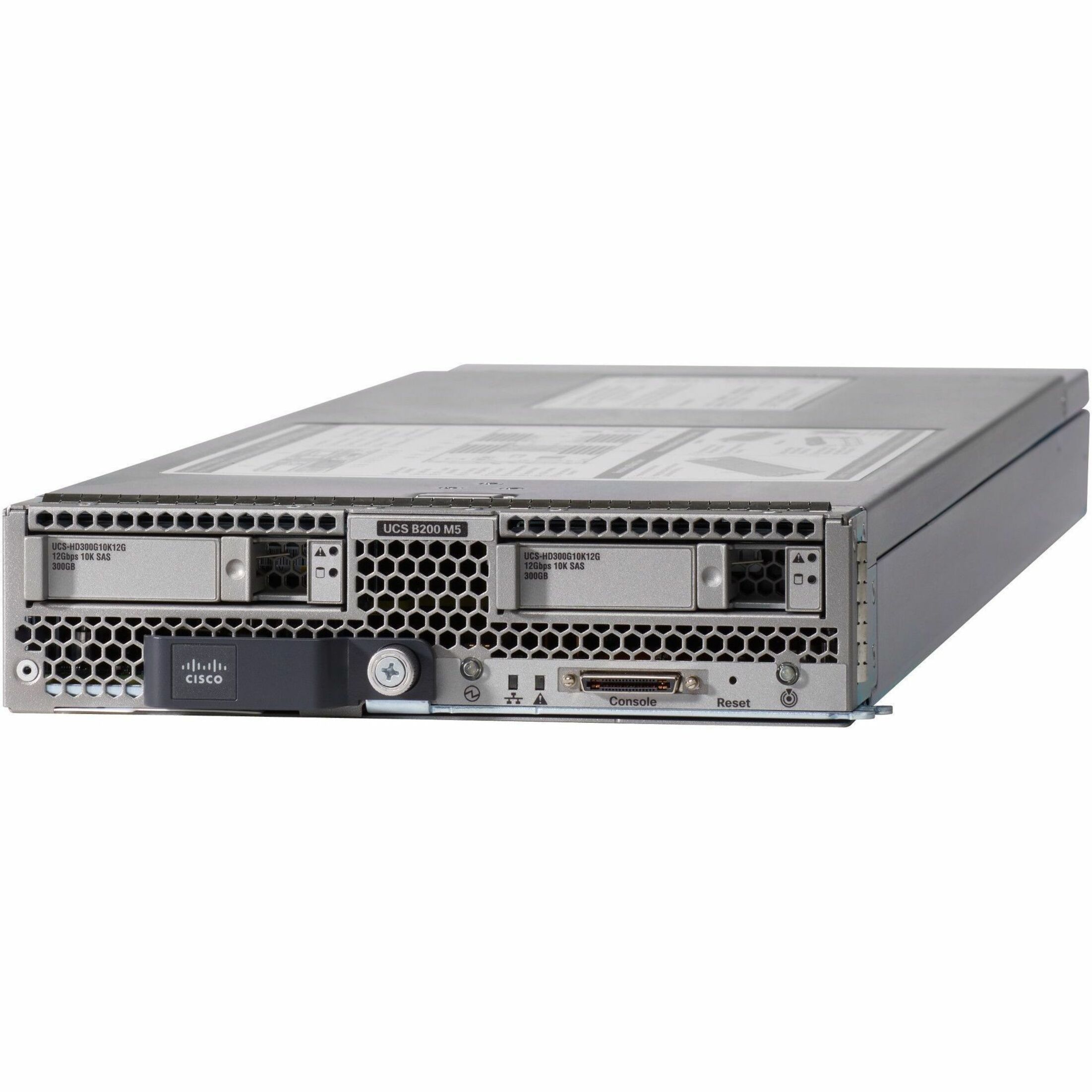 Cisco B200 M5 Blade Server - 2 Xeon Gold 6130 2.10 GHz - 192 GB RAM - Intel Chip - 2 Processor Support - 3 TB RAM Support - DDR4 SDRAM - 40 Gigabit Ethernet - 2 x Total Bay(s) - 2 x SFF Bay(s) - Hot S