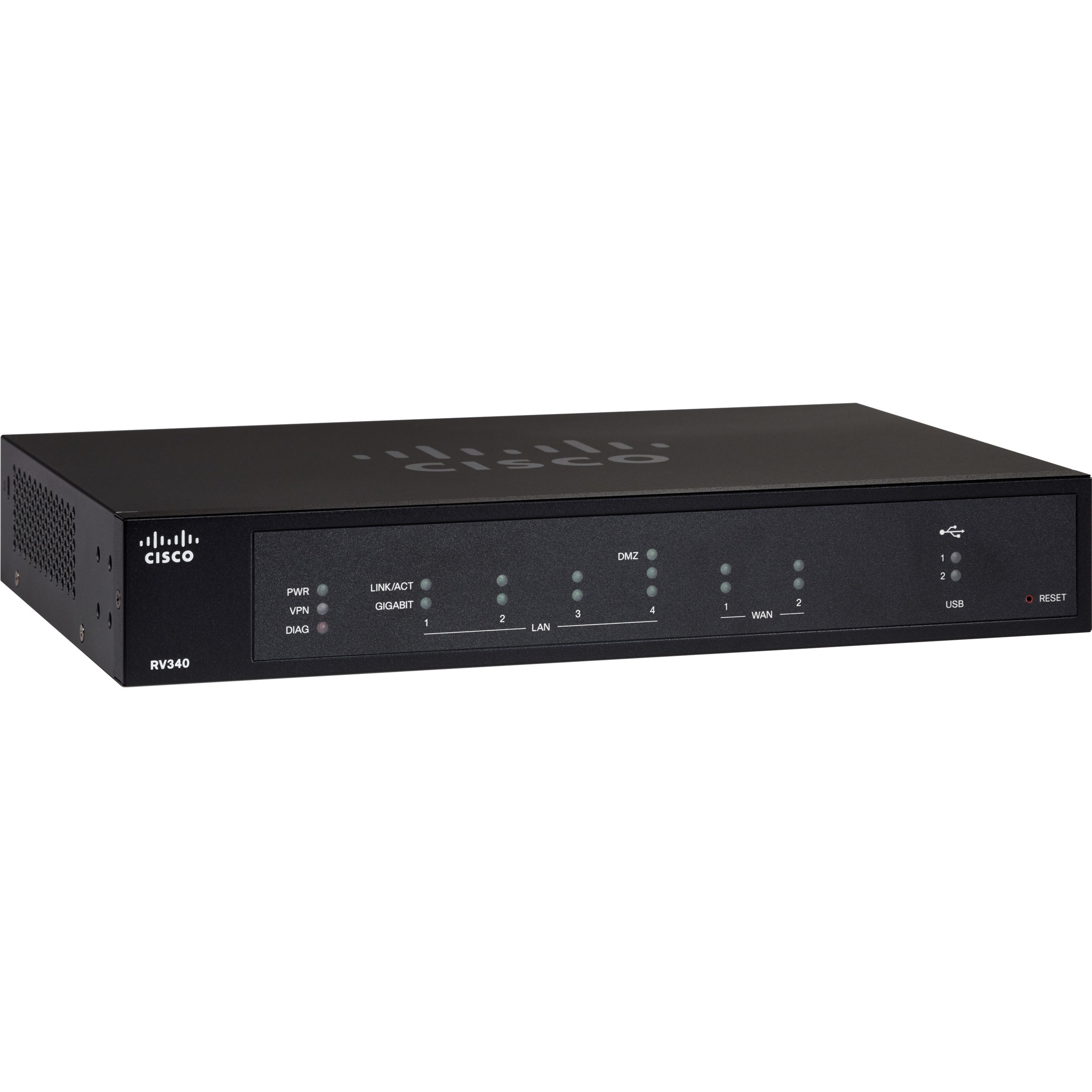 Cisco RV340 Router - Refurbished - 6 Ports - Management Port - Gigabit Ethernet - Rack-mountable Lifetime Warranty