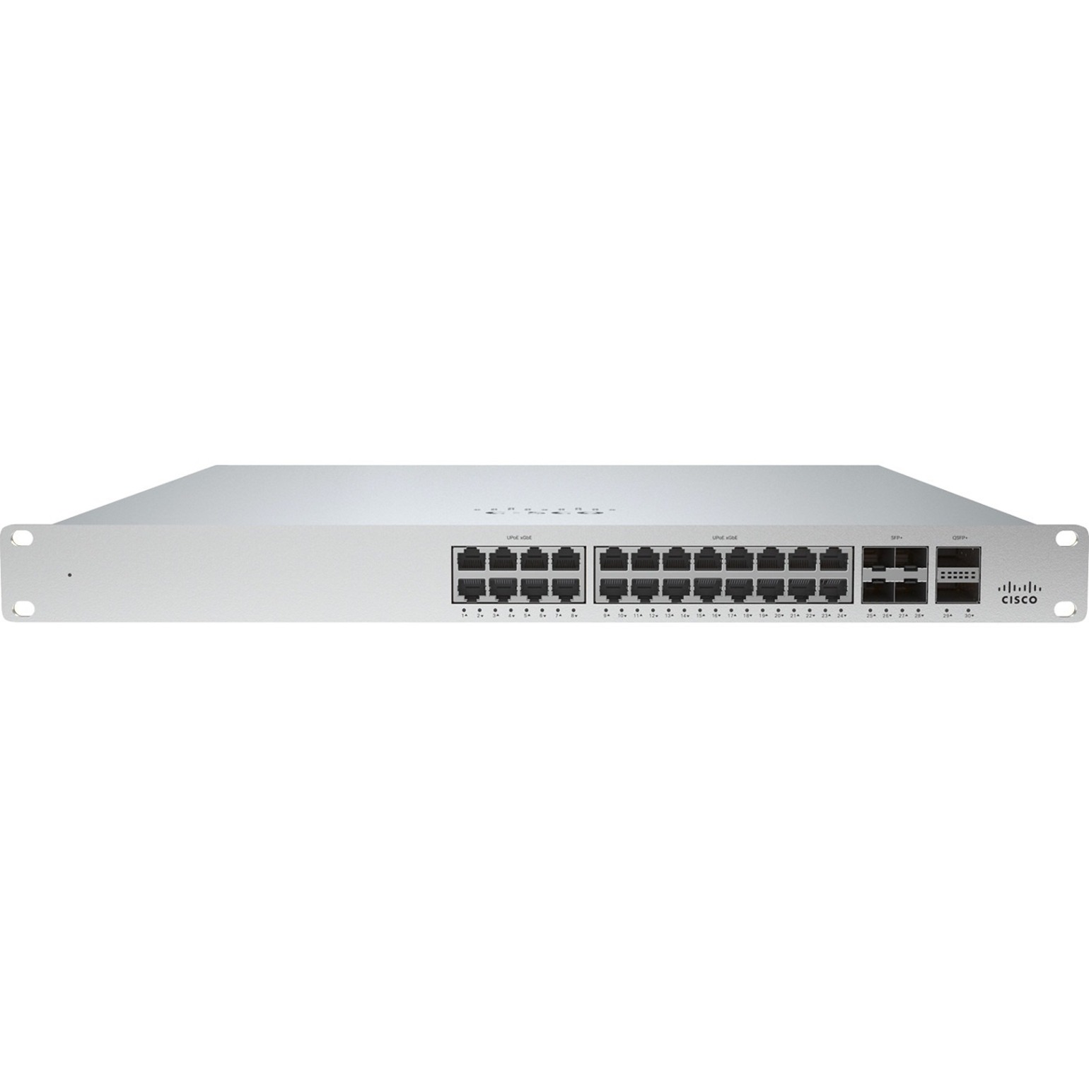 Meraki MS355-24X2 Layer 3 Switch - 24 Ports - Manageable - 100 Gigabit Ethernet - 100GBase-X - 3 Layer Supported - Modular - 740 W Power Consumption - Twisted Pair, Optical Fiber - 1U - Rack-mountable