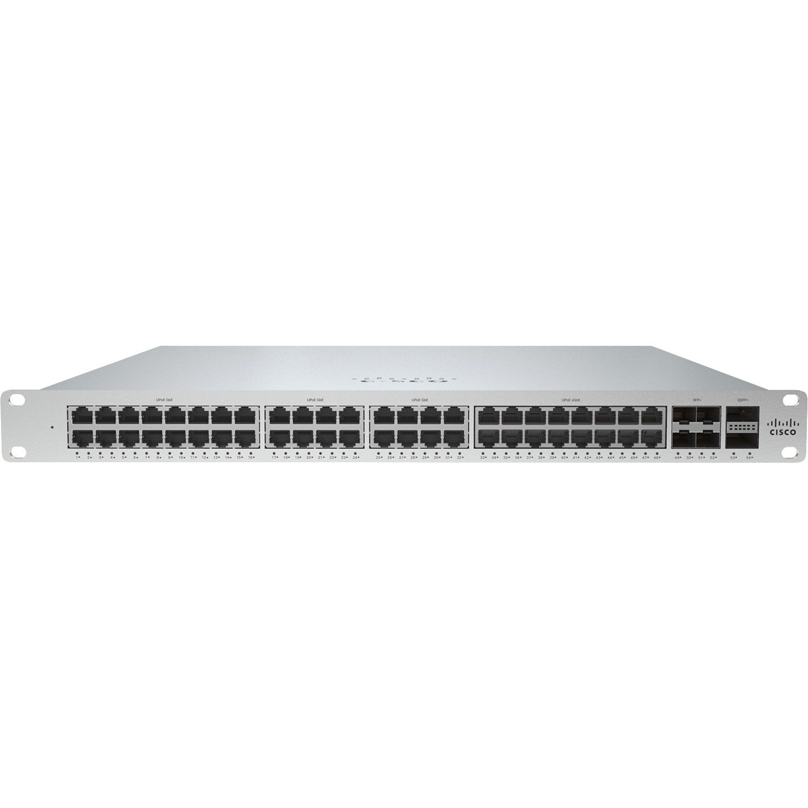 Meraki MS355-48X Layer 3 Switch - 48 Ports - Manageable - 100 Gigabit Ethernet - 10GBase-X - 3 Layer Supported - Modular - 740 W Power Consumption - Optical Fiber, Twisted Pair - 1U - Rack-mountable