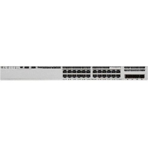 Cisco Catalyst 9200 C9200L-24T-4X Layer 3 Switch - 24 Ports - Manageable - Gigabit Ethernet, 10 Gigabit Ethernet - 10/100/1000Base-T, 10GBase-X - 3 Layer Supported - Modular - Twisted Pair, Optical Fi