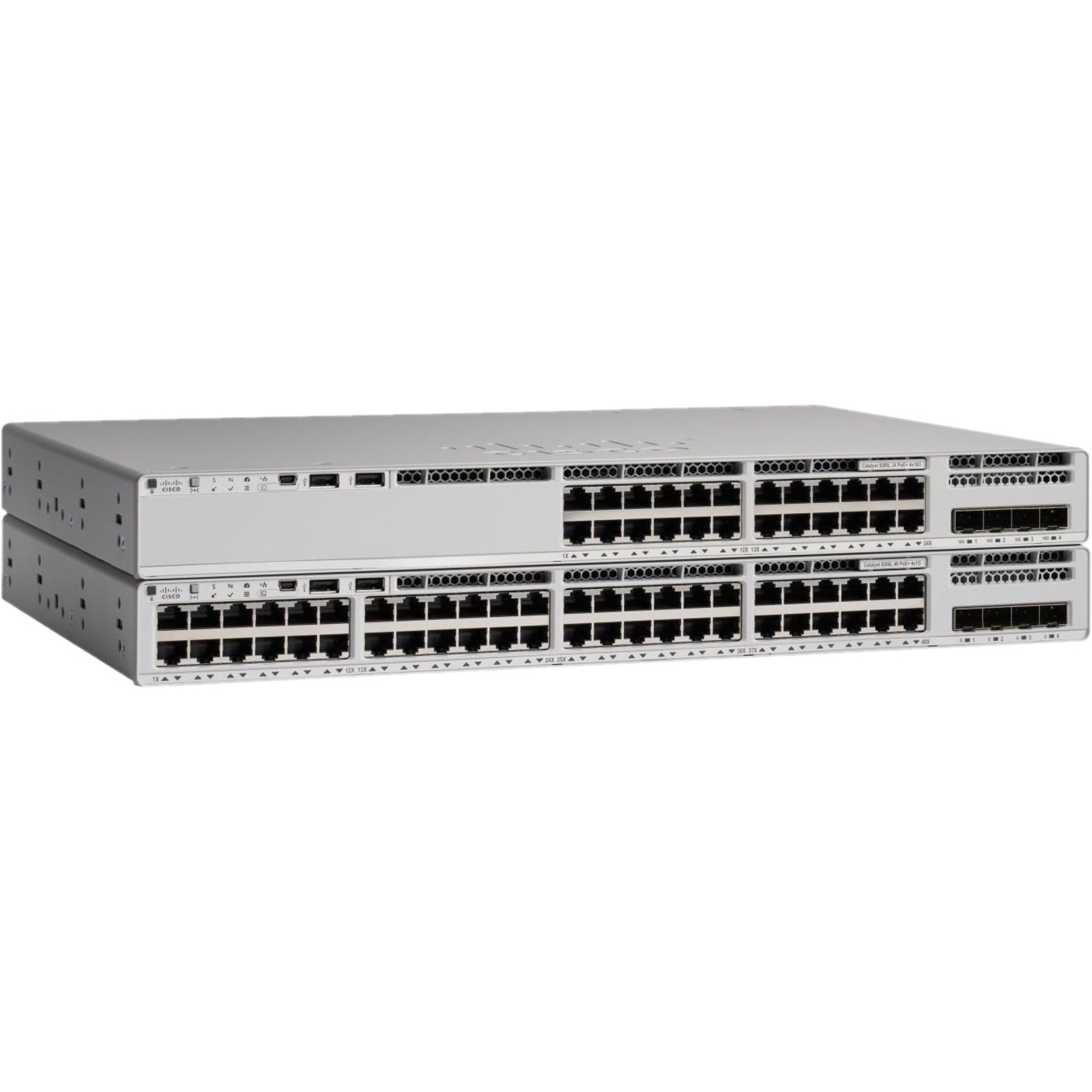 Cisco Catalyst C9200L-24T-4G Layer 3 Switch - 24 Ports - Manageable - 3 Layer Supported - Modular - 4 SFP Slots - Twisted Pair, Optical Fiber - Lifetime Limited Warranty