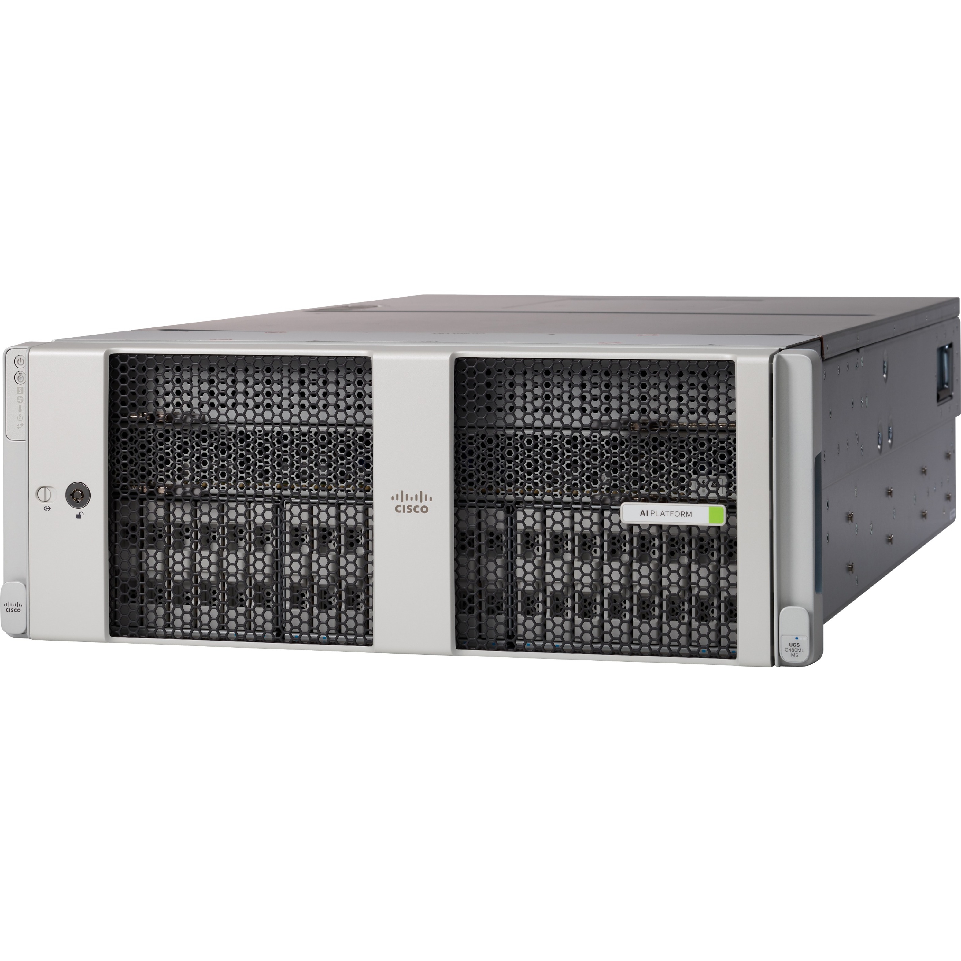 Cisco Barebone System - 4U Rack-mountable - 2 x Processor Support - Intel C620 Chip - 3 TB DDR4 SDRAM DDR4-2666/PC4-21300 Maximum RAM Support - 24 Total Memory Slots - 12Gb/s SAS RAID Supported Contro
