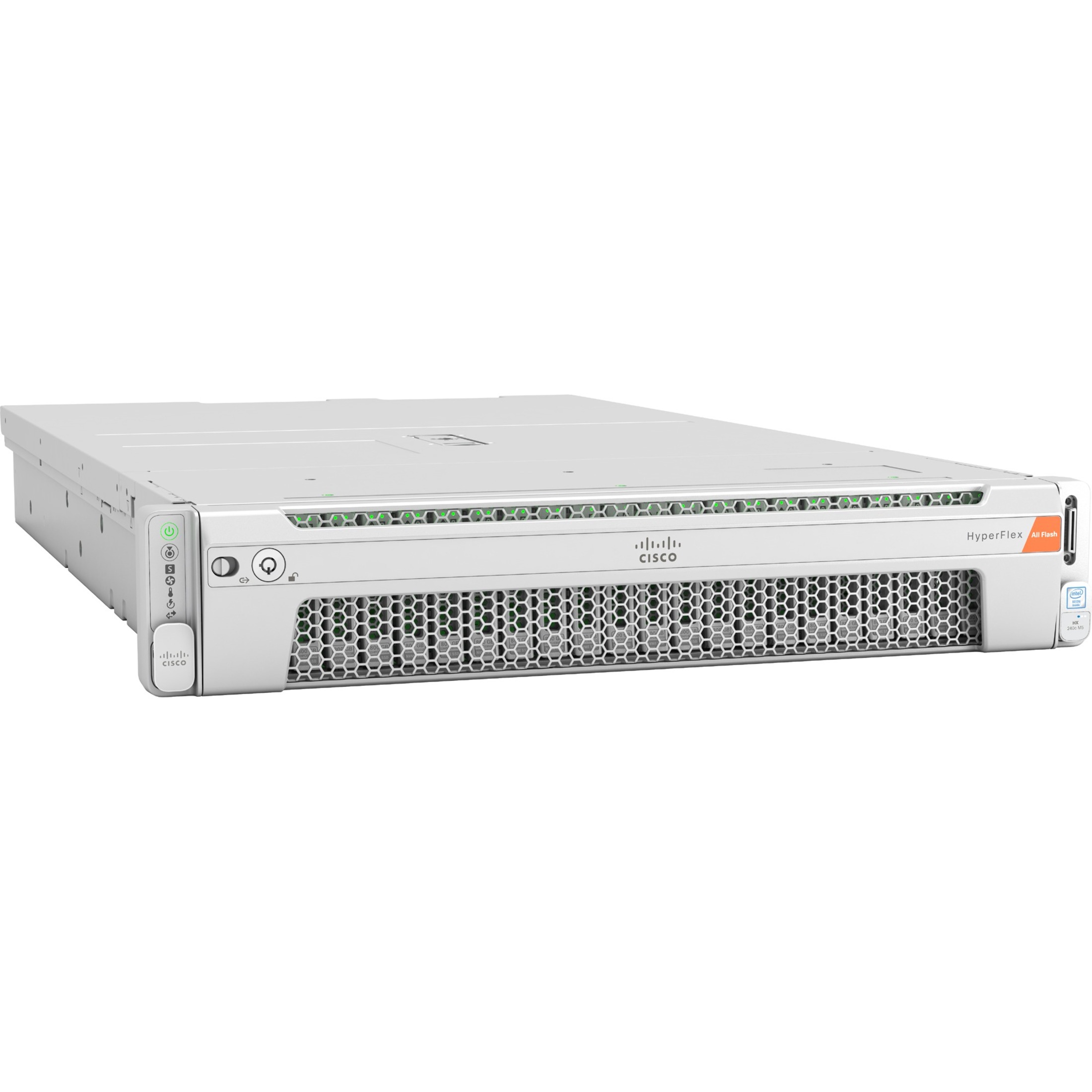 Cisco HyperFlex HXAF240c M5 2U Rack Server - 2 Xeon Gold 6130 2.10 GHz - 384 GB RAM - 240 GB SSD - 12Gb/s SAS Controller - 2 Processor Support - 3 TB RAM Support - DDR4 SDRAM Up to 16 MB Graphic Card 