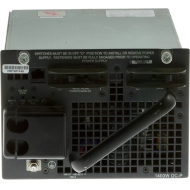 Cisco 1400 W DC-Input Power Supply with Integrated PEM (PWR-C45-1400DC-P) - Refurbished -48 V DC, -60 V DC