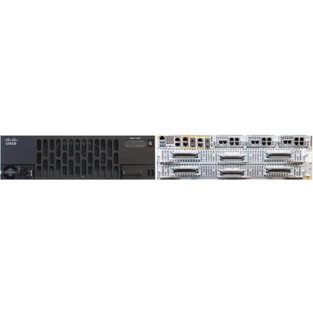 Cisco VG450 Data/Voice Gateway - 4 x RJ-45 - 72 x FXS - USB - Management Port - Gigabit Ethernet - 3U High - Rack-mountable
