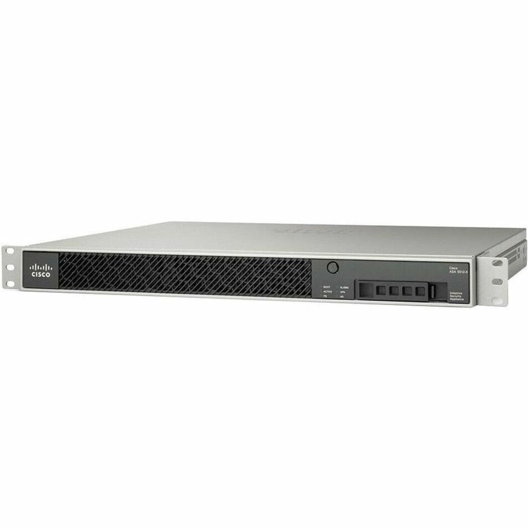 Cisco ASA 5512-X with FirePOWER Services - 6 Port - 1000Base-X - Gigabit Ethernet - DES