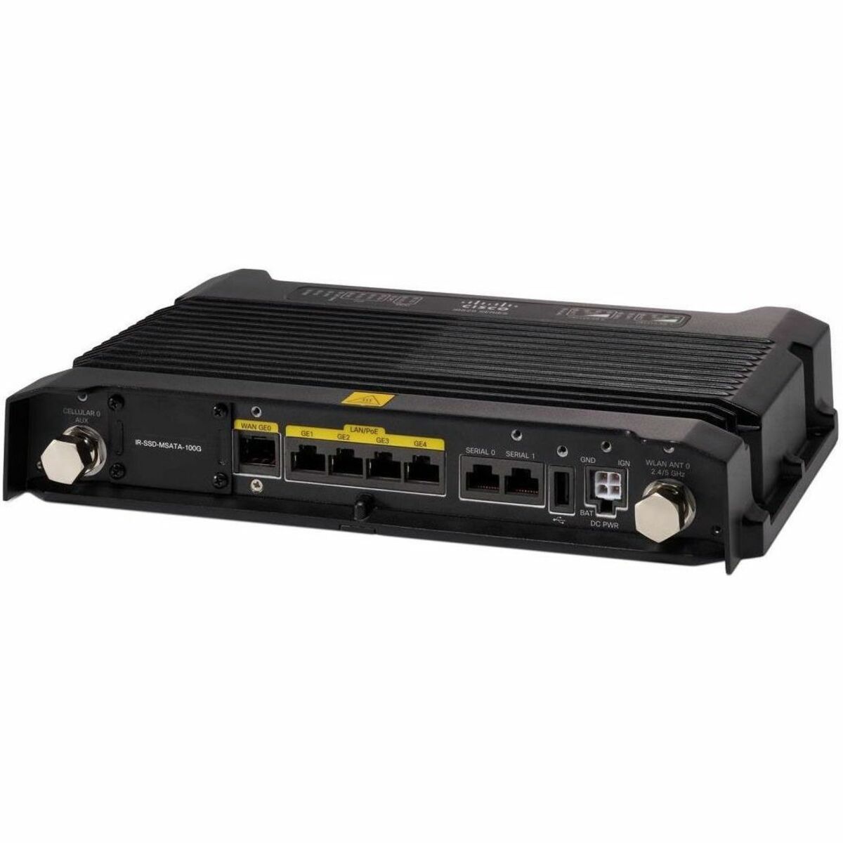 Cisco IR829 Wi-Fi 4 IEEE 802.11n 2 SIM Cellular, Ethernet Wireless Integrated Services Router - 4G - WCDMA 850, WCDMA 900, WCDMA 1700, WCDMA 1800, WCDMA 1900, WCDMA 2100, LTE 700, LTE 800, LTE 850, LT