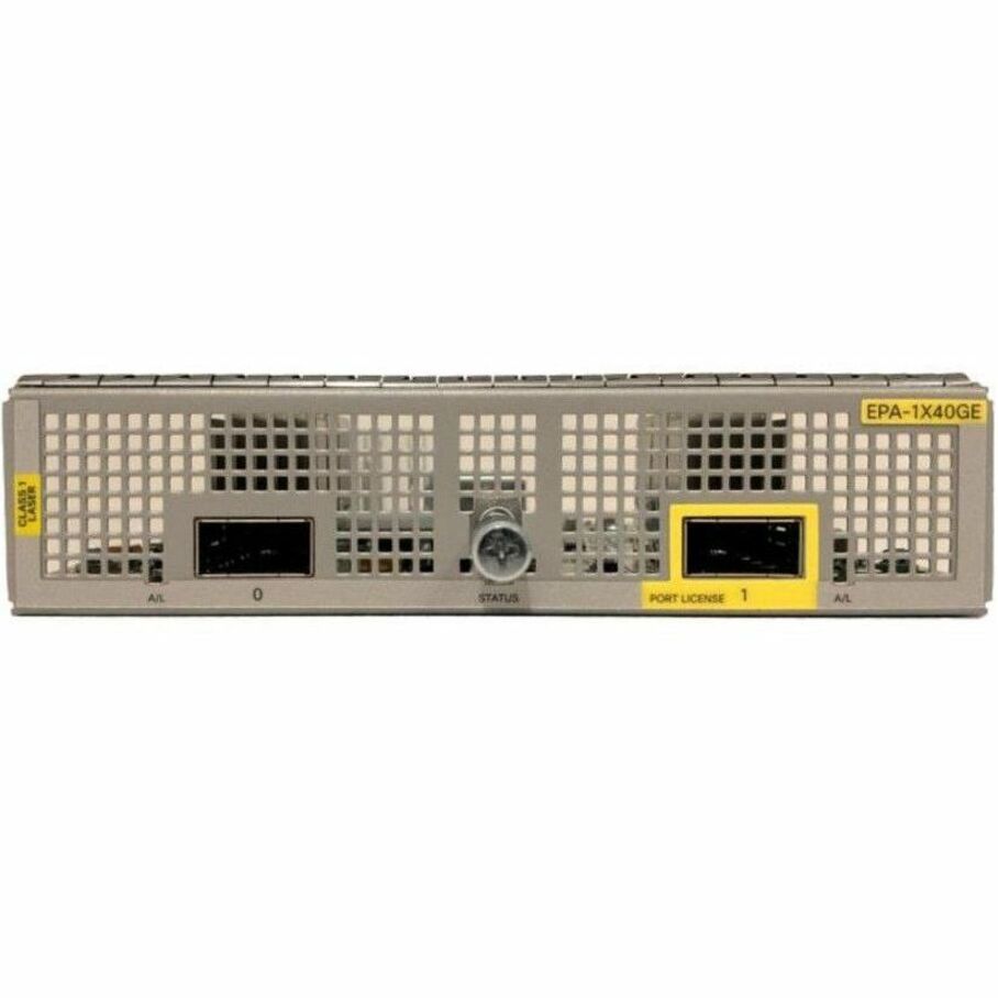 Cisco ASR 1000 Expansion Module - For Data Networking, Optical Network - 3 x 40GBase-X Expansion Slot - Optical Fiber40 Gigabit Ethernet - 40GBase-X - 3 x Expansion Slots - QSFP