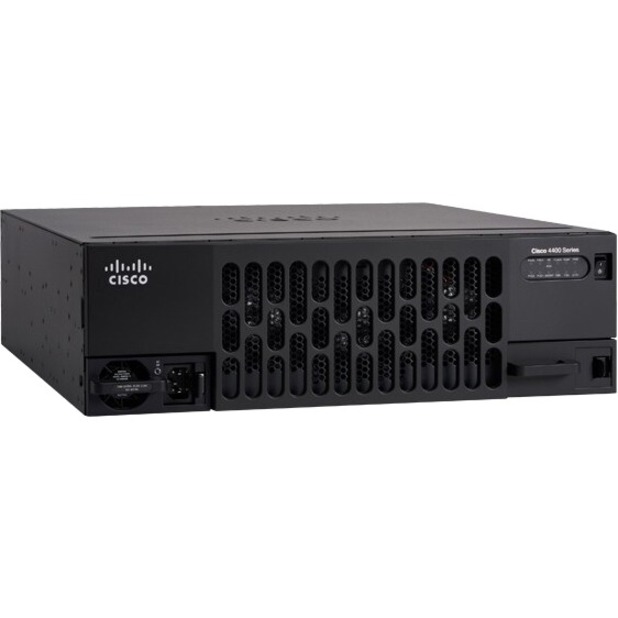 Cisco 4351 Router - Refurbished - 3 Ports - Management Port - 10 - Gigabit Ethernet - 1U - Rack-mountable, Wall Mountable - 90 Day