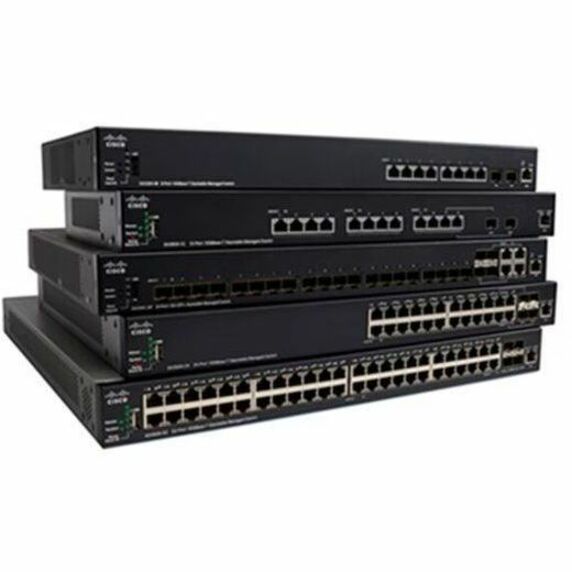 Cisco SG350X-24MP Layer 3 Switch - 24 Ports - Manageable - Gigabit Ethernet, 10 Gigabit Ethernet - 10/100/1000Base-T, 10GBase-X, 10GBase-T - Refurbished - 3 Layer Supported - Modular - Twisted Pair, O