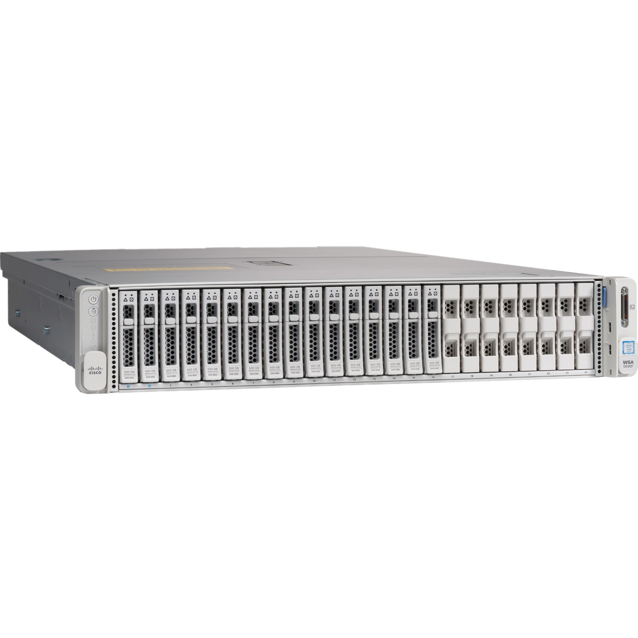 Cisco S695F Network Security/Firewall Appliance - 10GBase-SR, 1000Base-SX - 10 Gigabit Ethernet - 6 Total Expansion Slots - 2U - Rack-mountable