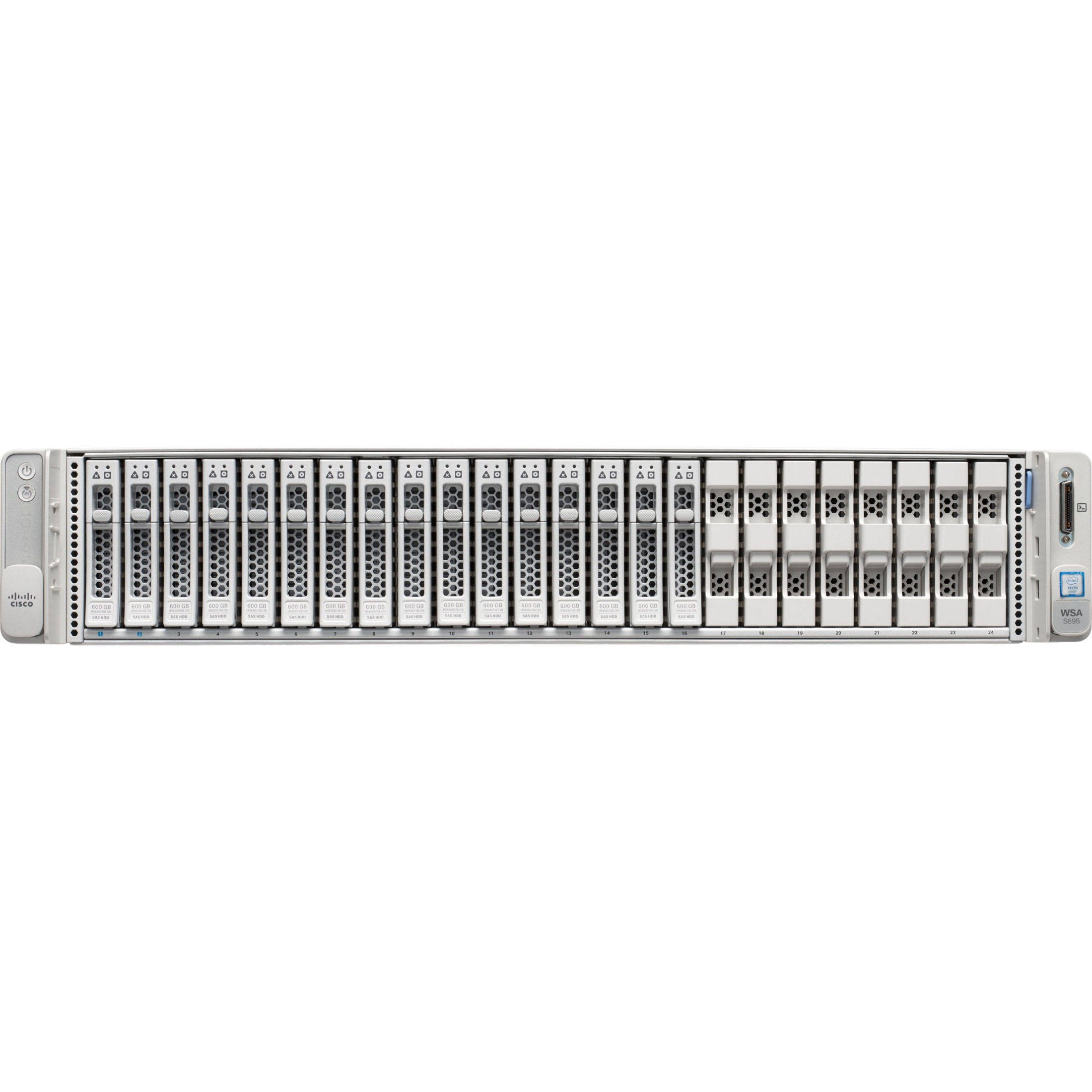 Cisco S695 Network Security/Firewall Appliance - 6 Port - 1000Base-T - Gigabit Ethernet - 6 x RJ-45 - 2U - Rack-mountable