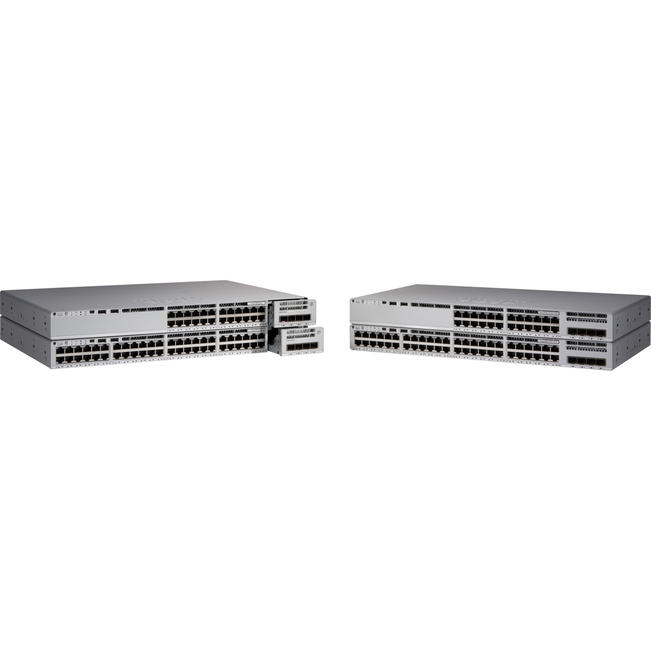 Cisco Catalyst C9200L-48PXG-2Y Ethernet Switch - 48 Ports - Manageable - 25 Gigabit Ethernet - 25GBase-T - 3 Layer Supported - 1000 W Power Consumption - Twisted Pair - Rack-mountable - Lifetime Limit