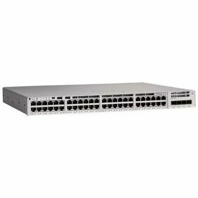 Cisco Catalyst C9200L-48PXG-2Y Ethernet Switch - 48 Ports - Manageable - Gigabit Ethernet, 10 Gigabit Ethernet, 25 Gigabit Ethernet - 10/100/1000Base-T, 10GBase-T, 25GBase-X - 3 Layer Supported - Modu