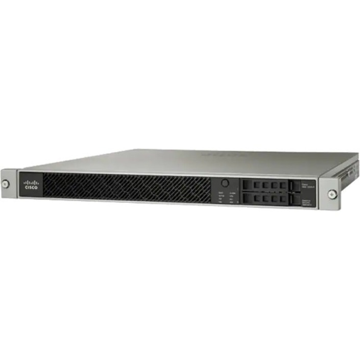 Cisco ASA 5555-X Network Security/Firewall Appliance - Intrusion Prevention - 8 Port - 10/100/1000Base-T - Gigabit Ethernet - 3DES, AES - 8 x RJ-45 - 6 Total Expansion Slots - 1U - Rack-mountable