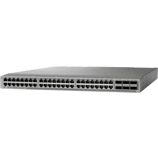 Cisco Nexus 93108TC-FX-24 Ethernet Switch - 24 Ports - 100 Gigabit Ethernet, 10 Gigabit Ethernet - 10GBase-T, 100GBase-X - 3 Layer Supported - Modular - 460 W Power Consumption - Optical Fiber, Twiste