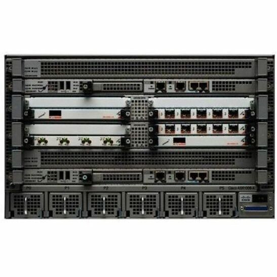 Cisco 1001-HX Router - Management Port - 16 SFP (mini-GBIC) Slots - 8 GB - 10 Gigabit Ethernet - 1U - Rack-mountable - 90 Day