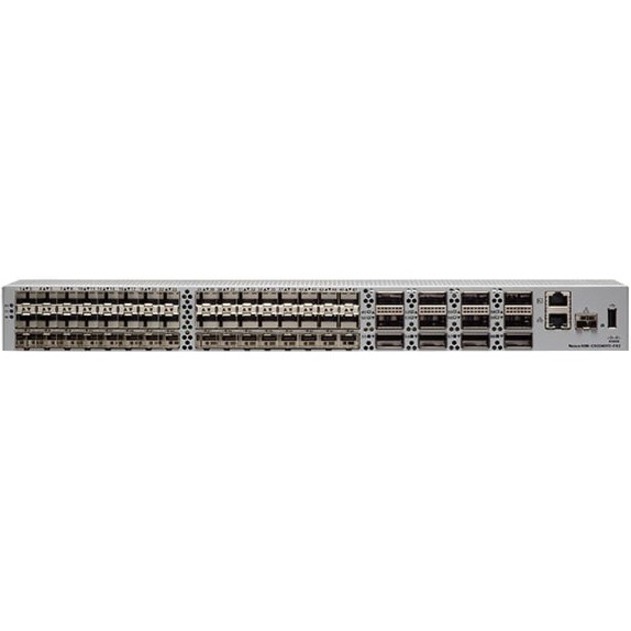 Cisco Nexus 93240YC-FX2 Ethernet Switch - Manageable - 25 Gigabit Ethernet, 100 Gigabit Ethernet - 25GBase-X, 100GBase-X - Refurbished - 3 Layer Supported - Modular - Optical Fiber - Rack-mountable - 
