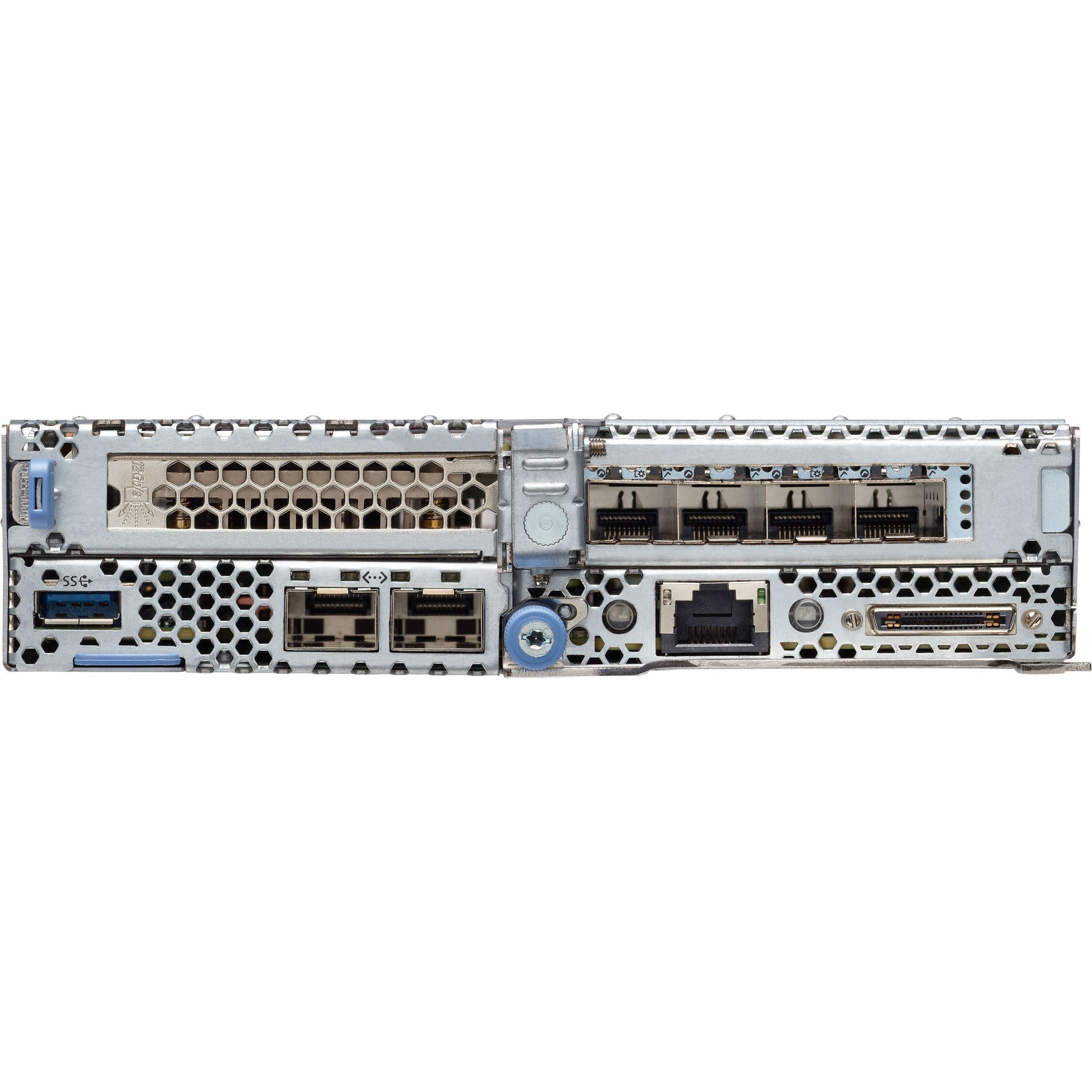 Cisco C125 M5 Barebone System - 2U Rack-mountable - 2 x Processor Support - AMD Chip - 64 GB DDR4 SDRAM DDR4-2666/PC4-21333 Maximum RAM Support - 16 Total Memory Slots - Serial ATA RAID Supported, 12G