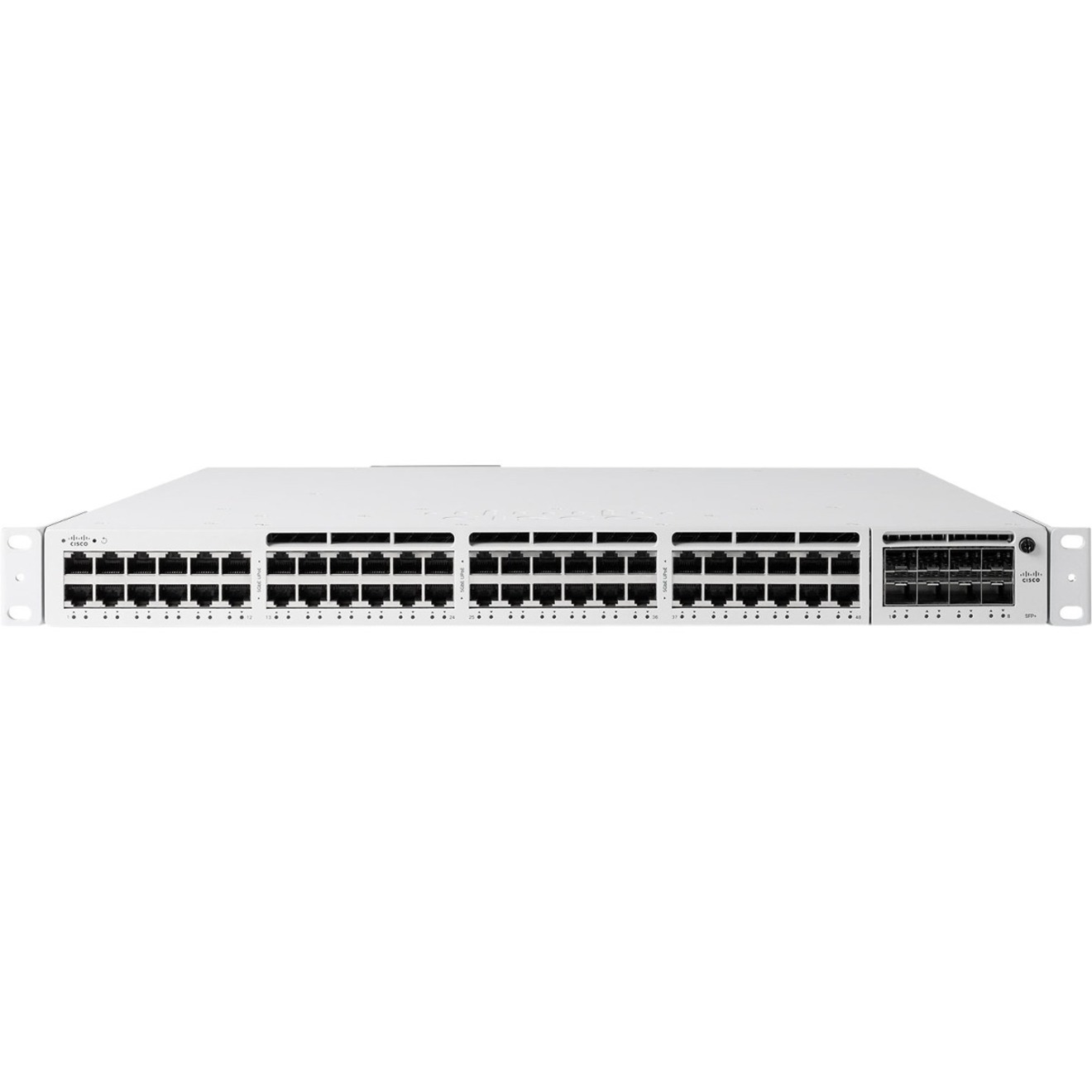 Meraki 48-port 5Gbe UPOE Switch - 48 Ports - Manageable - 3 Layer Supported - Modular - 1100 W Power Consumption - Twisted Pair, Optical Fiber - 1U - Rack-mountable - Lifetime Limited Warranty
