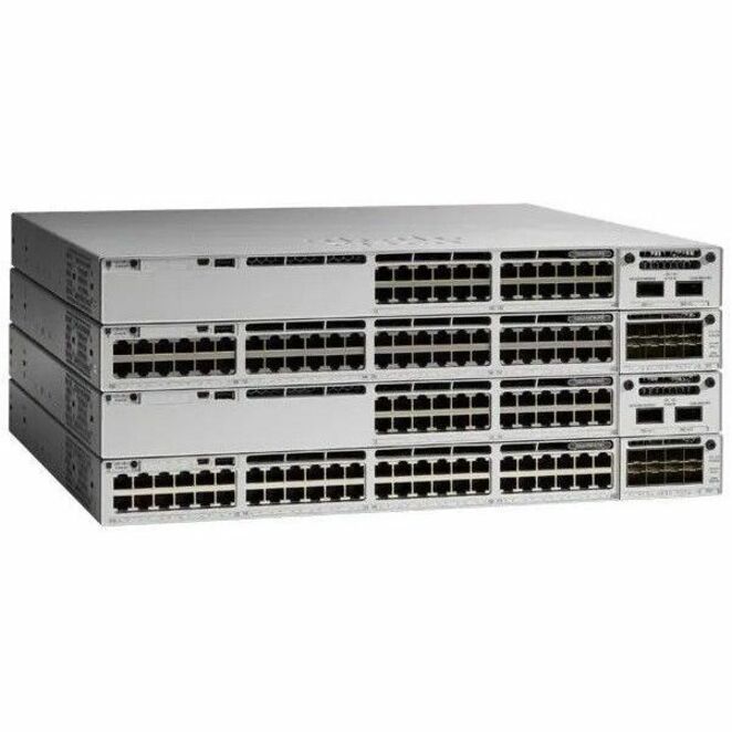 Cisco Catalyst 9300 Ethernet Switch - 48 Ports - Manageable - Gigabit Ethernet - 1000Base-T, 1000Base-X - Modular - 4 SFP Slots - 1440 W PoE Budget - Twisted Pair, Optical Fiber - 1U - Rack-mountable 