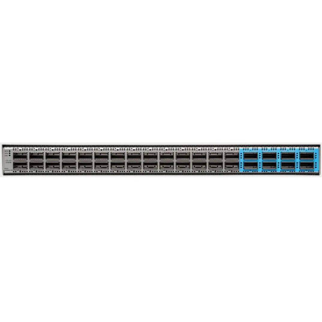 Cisco Nexus 9300-GX 93600CD Ethernet Switch - 36 Ports - Manageable - 100 Gigabit Ethernet, 400 Gigabit Ethernet - 100GBase-X - 3 Layer Supported - Modular - 1 SFP Slots - 586 W Power Consumption - Op