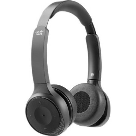 Cisco Headset 730 - Stereo - USB Type A, Mini-phone (3.5mm) - Wired/Wireless - Bluetooth - 213.3 ft - 32 Ohm - 20 Hz to 20 kHz - Over-the-head - Binaural - Circumaural - Noise Cancelling, Uni-directio