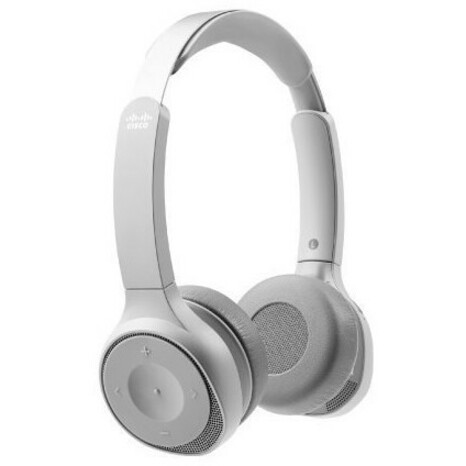 Cisco Headset 730 - Stereo - Mini-phone (3.5mm), USB - Wired/Wireless - Bluetooth - 213.3 ft - 32 Ohm - 20 Hz to 20 kHz - Over-the-head - Binaural - Circumaural - Electret, Noise Cancelling, Condenser