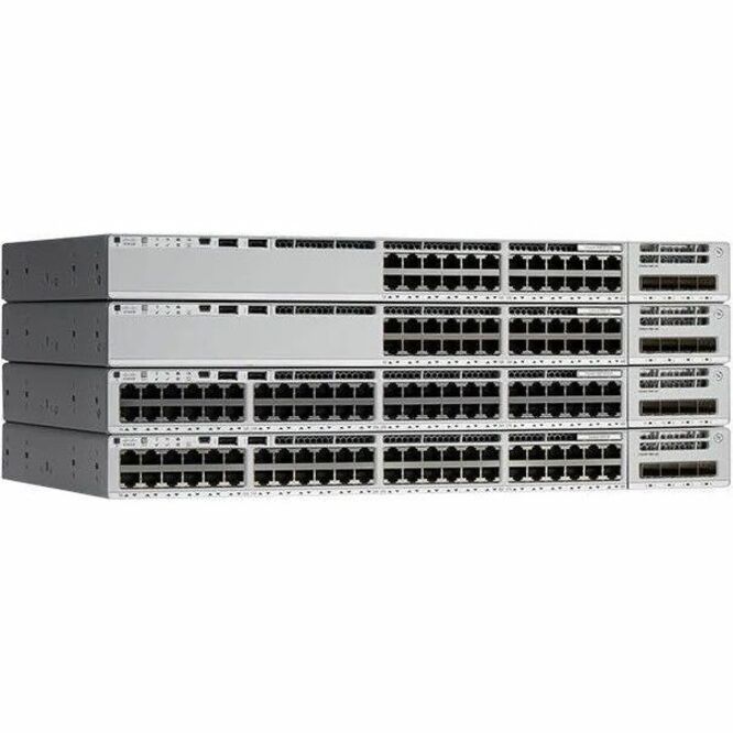 Cisco Catalyst C9200-24PXG Ethernet Switch - 24 Ports - Manageable - Gigabit Ethernet, 10 Gigabit Ethernet - 1000Base-T, 10GBase-T - 3 Layer Supported - Modular - 600 W Power Consumption - 370 W PoE B