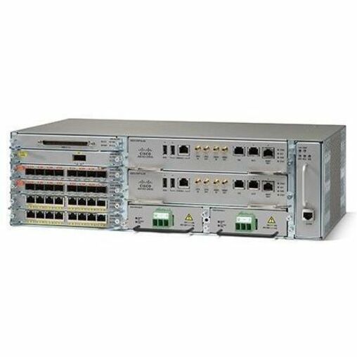 Cisco ASR 903 Router Chassis - 8 Network Interface Module (NIM) Slots, Route Switch Processor Slots - 3U - Rack-mountable - 90 Day