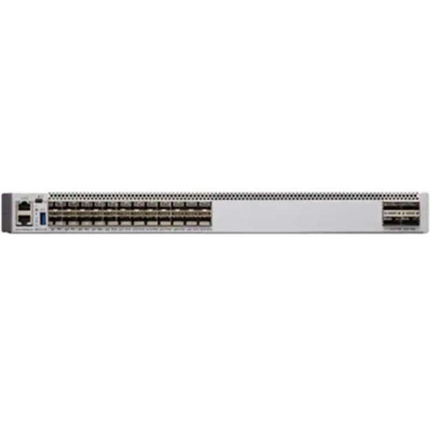 Cisco Catalyst C9500-24Y4C Layer 3 Switch - Manageable - 25 Gigabit Ethernet, 100 Gigabit Ethernet - 25GBase-X, 100GBase-X - Refurbished - 3 Layer Supported - Modular - 650 W Power Consumption - Optic