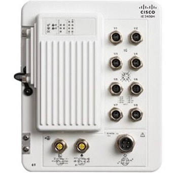 Cisco Catalyst IE-3400H-8T-E Ethernet Switch - 8 Ports - Manageable - Fast Ethernet - 100Base-X - 3 Layer Supported - 30.60 W Power Consumption - Wall Mountable