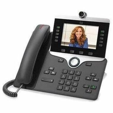 Cisco 8845 IP Phone - Corded - Corded/Cordless - Bluetooth - Wall Mountable - 5 x Total Line - VoIP - Unified Communications Manager, Unified Communications Manager Express, User Connect License - 2 x