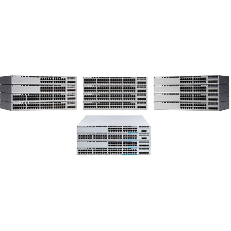 Cisco Catalyst 9200L-48P-4G Switch - 48 Ports - Manageable - Refurbished - 3 Layer Supported - Modular - 4 SFP Slots - 1000 W Power Consumption - 740 W PoE Budget - Twisted Pair, Optical Fiber - PoE P