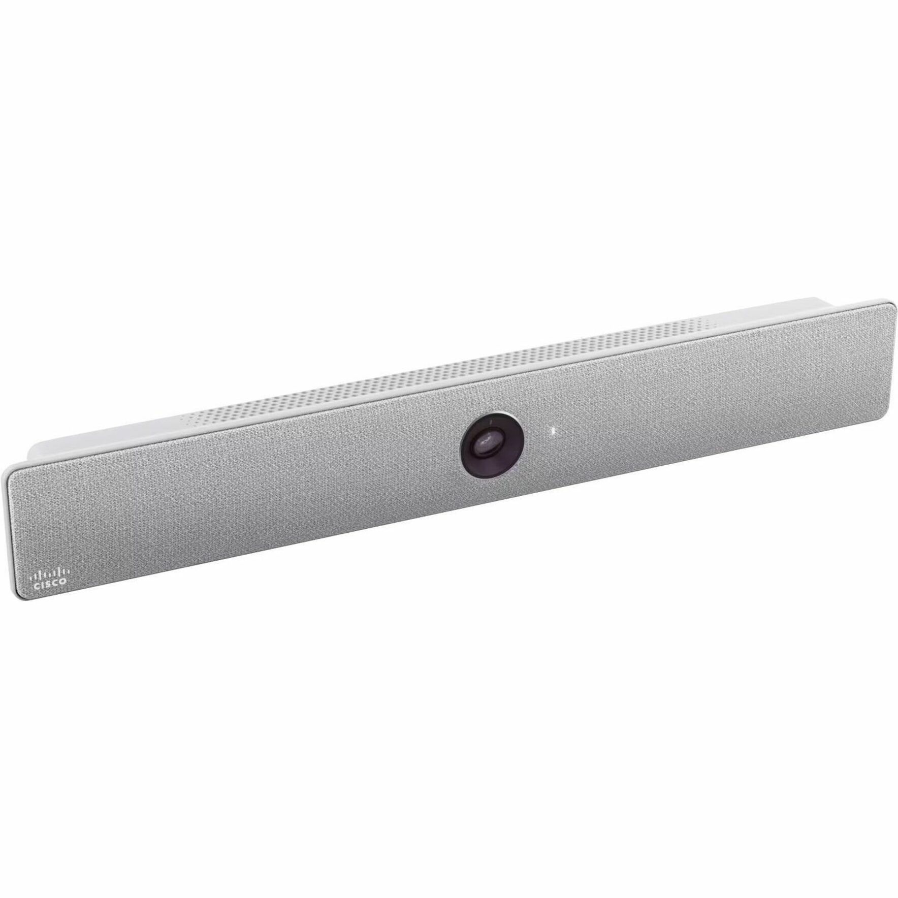Webex Webex Room Video Conference Equipment - 3840 x 2160 Video (Live) - H.323, SIP, H.245, H.460.18/19 - 4K UHD - H.264 - G.711, G.722, G.722.1, G.729, G.729ab, AAC-LD, Opus - 5 x Network (RJ-45) - 6