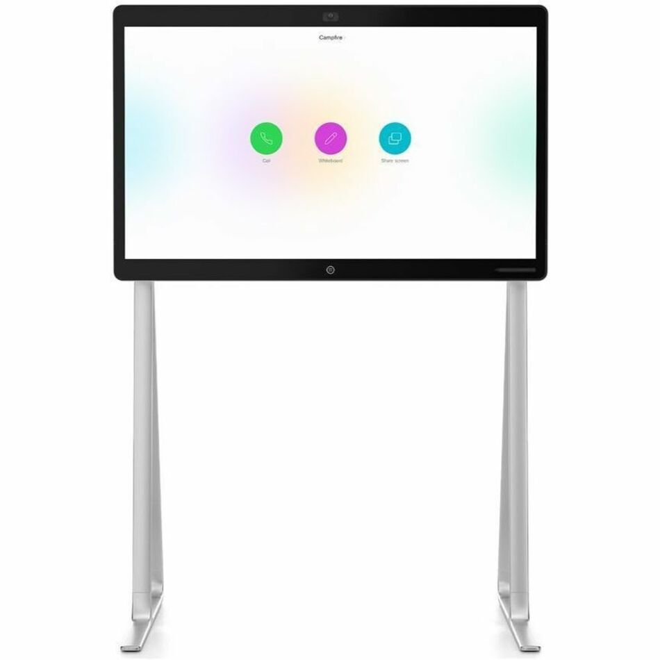 Webex Webex Board 55S - TAA - Non Radio - For Meeting Room - 3840 x 2160 Video (Live) - H.323, SIP - 4K UHD - 60 fps - H.264 - Opus - 1 x Network (RJ-45) - 1 x HDMI In - Audio Line Out - USB - Gigabit