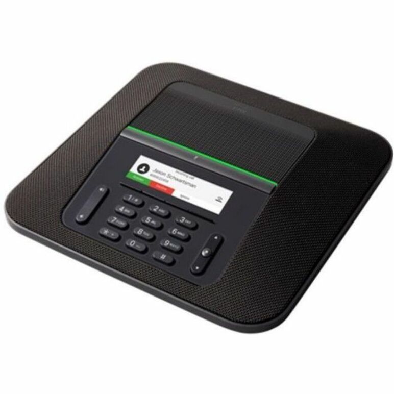Cisco 8832 IP Conference Station - Corded - Charcoal - TAA Compliant - VoIP - Enhanced User Connect License, Cisco Unified Communications Manager - 1 x Network (RJ-45) - PoE Ports