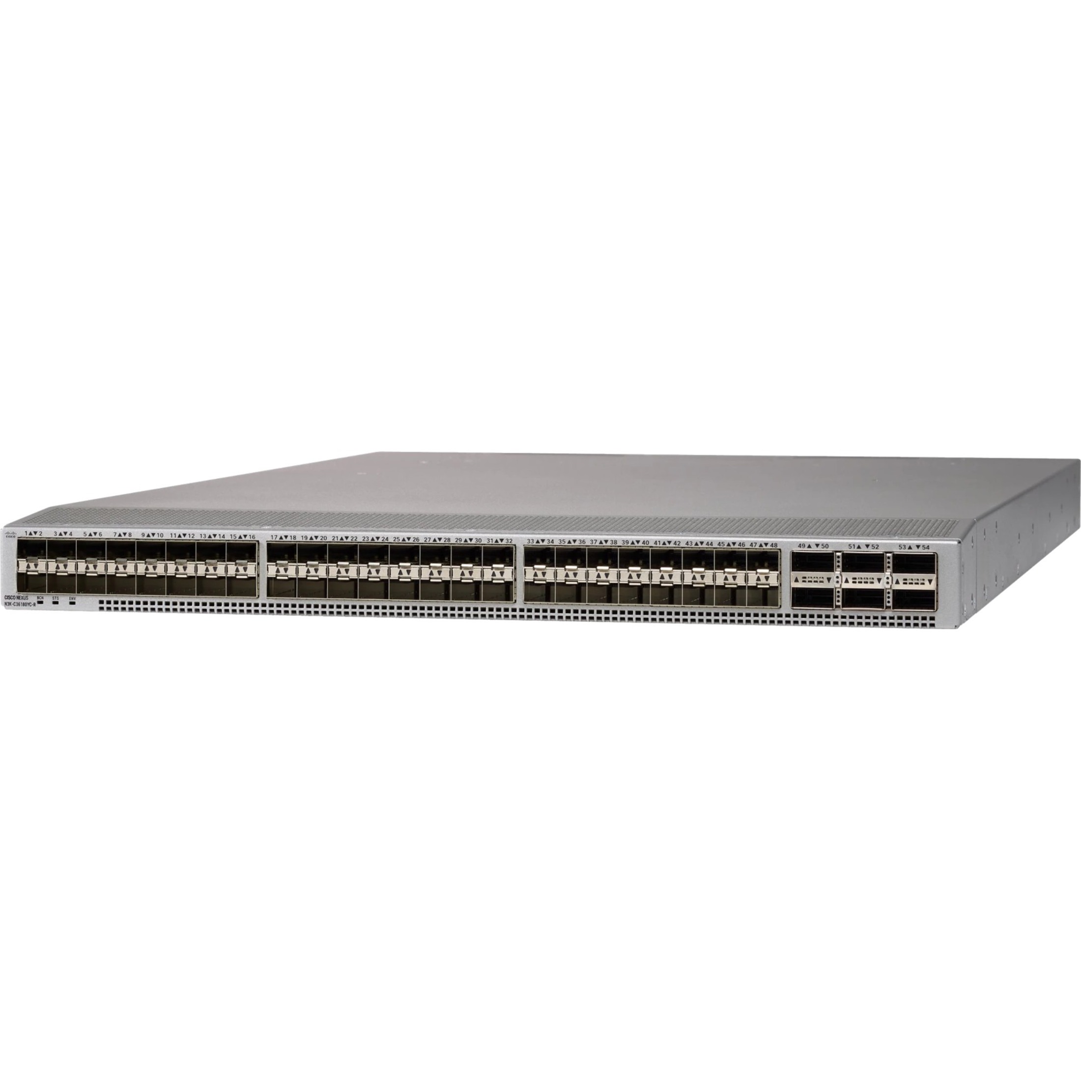 Cisco Nexus C36180YC-R Switch - Manageable - Refurbished - 3 Layer Supported - Modular - 383 W Power Consumption - Optical Fiber - 1U - Rack-mountable - 1 Year Limited Warranty