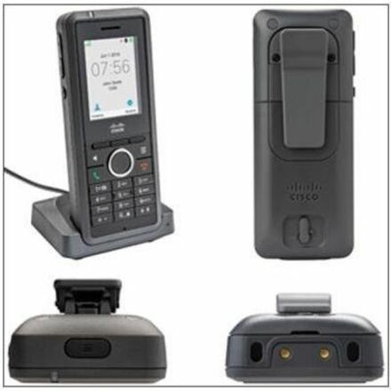Cisco 6823 IP Phone - Cordless - Corded - DECT - Wall Mountable - 2 x Total Line - VoIP - 1.7" LED - 1 x Network (RJ-45) - PoE Ports