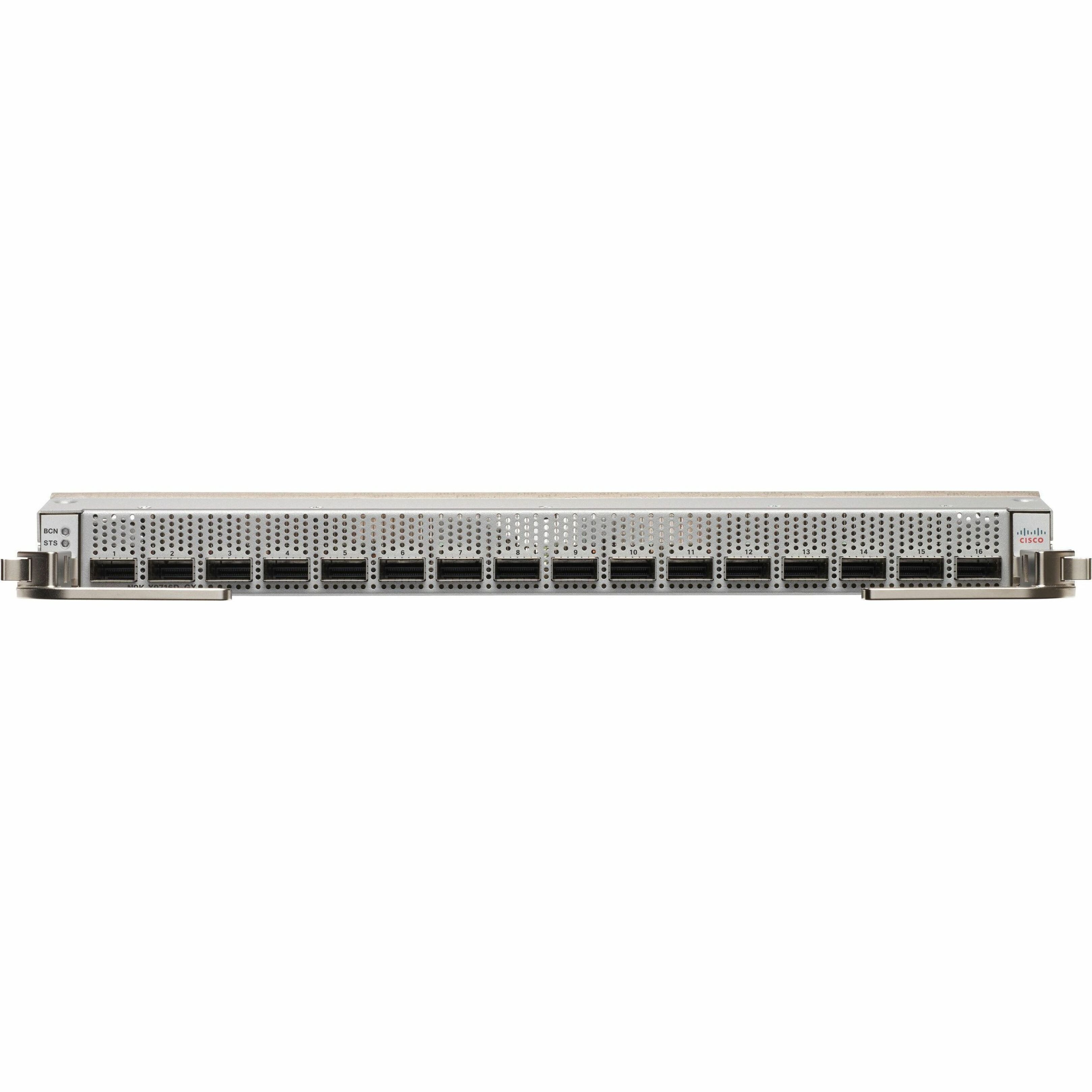 Cisco Nexus 9500 16p 400G QSFP-DD Cloud-Scale Line Card - For Data Networking, Optical Network - 16 x 400GBase-X QSFP-DD - Optical Fiber400 Gigabit Ethernet - 400GBase-X - 400 Gbit/s - 16 x Expansion 