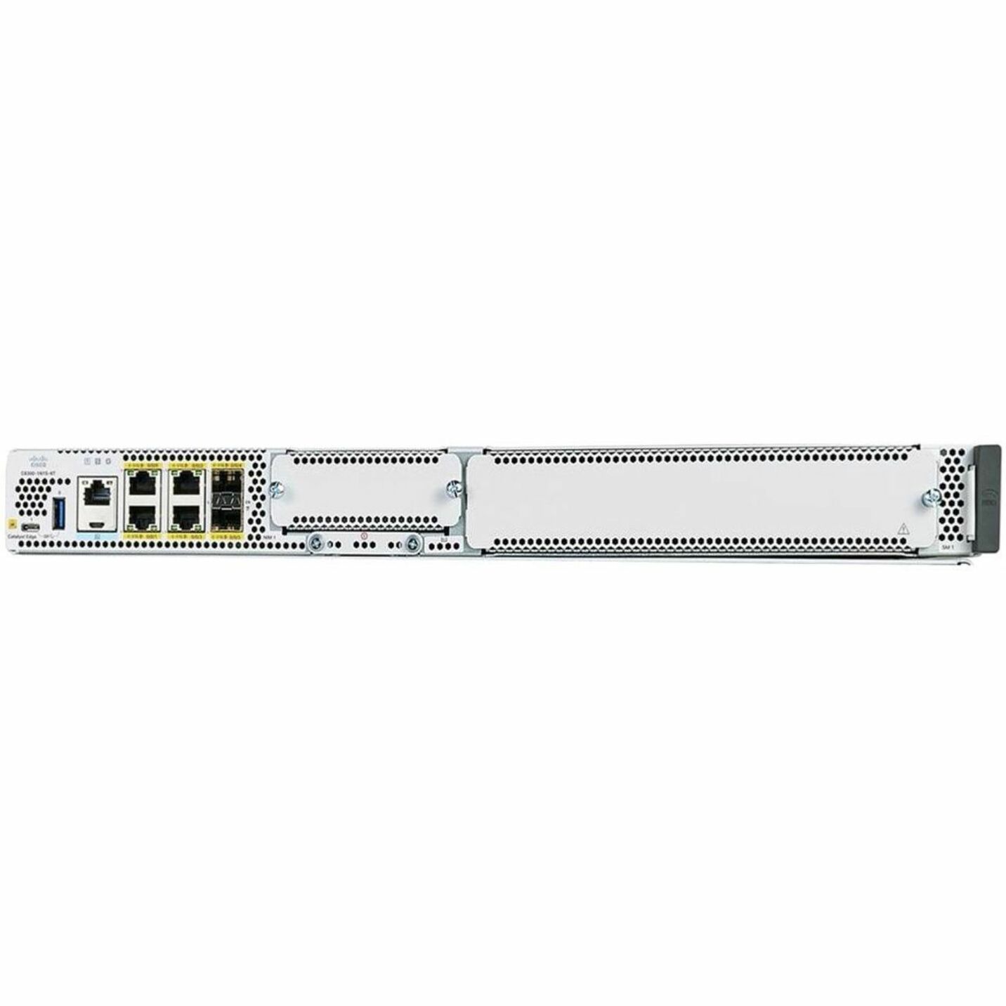 Cisco Catalyst 8300 Router - 6 Ports - Management Port - Slots16 GB - Gigabit Ethernet - IEEE 802.1ag, IEEE 802.3ah, IEEE 802.1Q - 1U - Rack-mountable